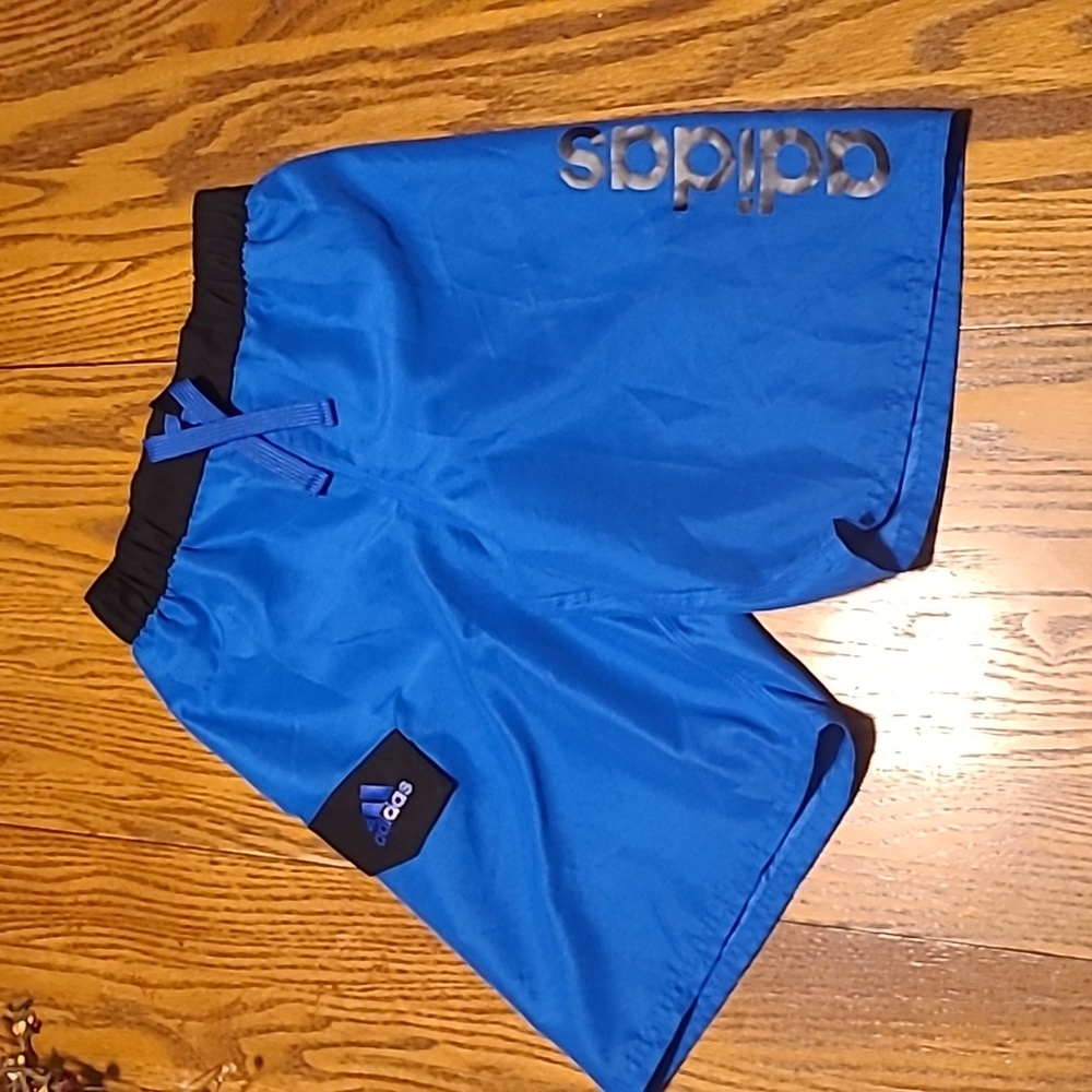 Adidas Athletic Swim Trunks - Boy's Medium
